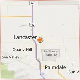 University of Antelope Valley Location Map University of Antelope Valley Location Map