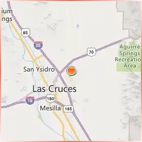 New Mexico State University Dona Ana Location Map