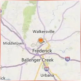 Frederick Community College Location Map Frederick Community College Location Map