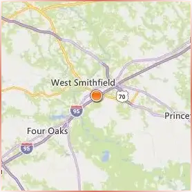 Johnston Community College Location Map Johnston Community College Location Map